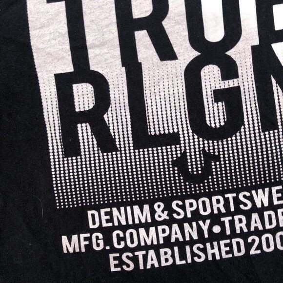 TRUE Religion Big Logo Shirt Small - Picture 4 of 8